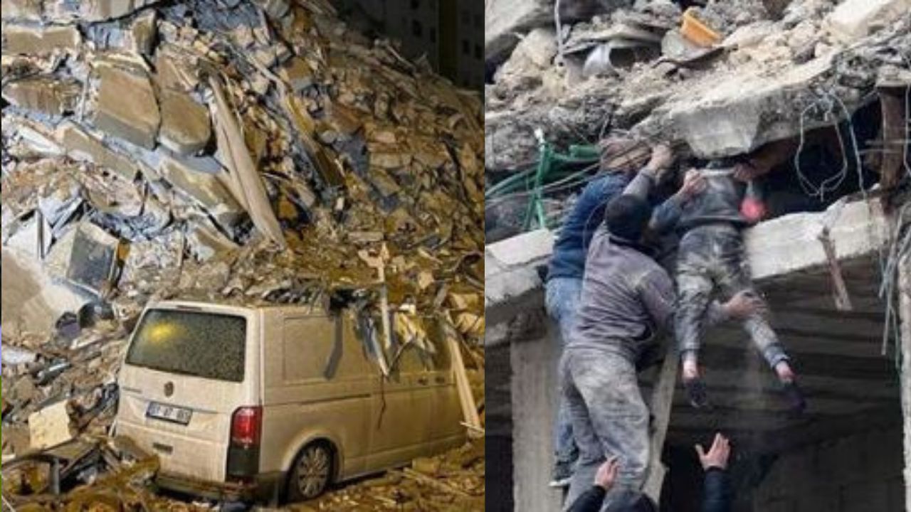 Dramáticas fotos y vídeos de Turquía y Siria tras terremoto que dejó más de 1,500 muertos y destruyó 2 mil edificios