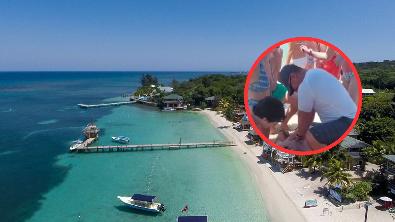 Extranjero muere en Roatán; lo miraron lanzarse desde muelle