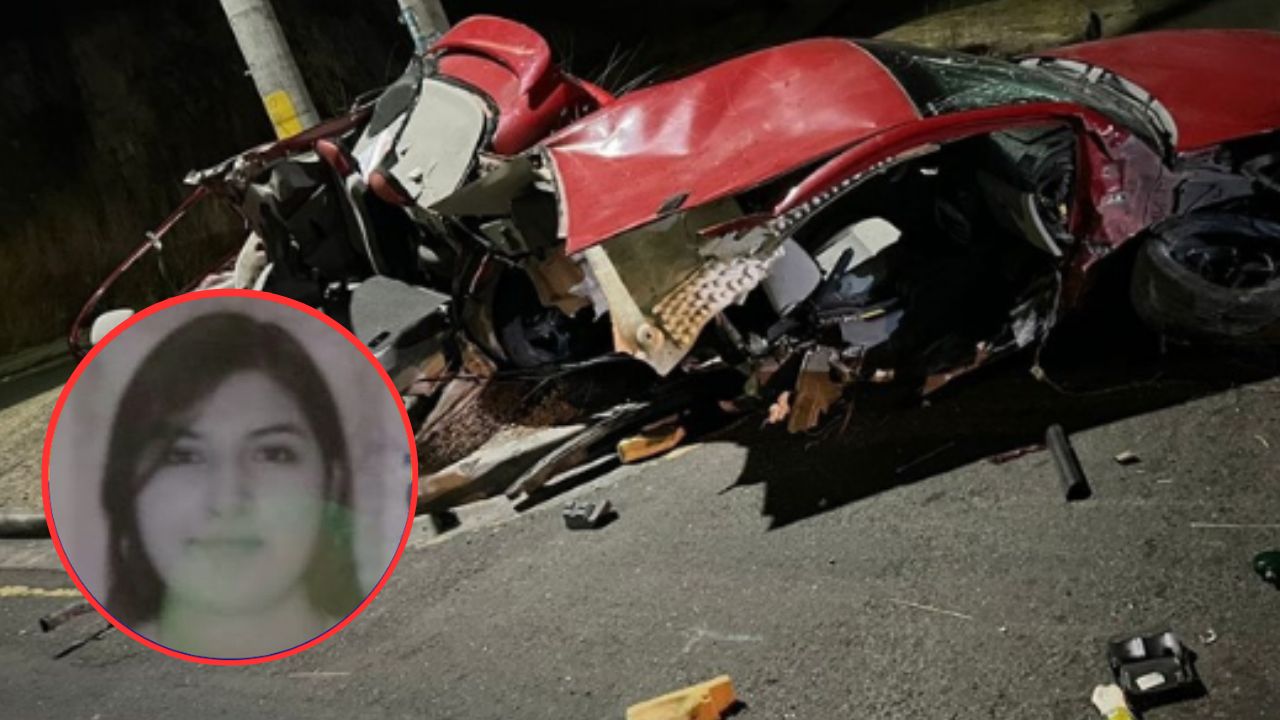 Con el cráneo fracturado quedó universitaria tras accidente en Los Laureles