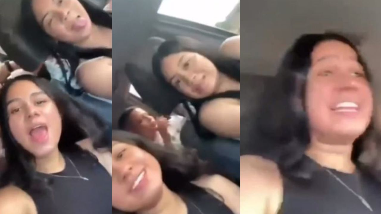 Conductora se distrajo por grabar un TikTok y volcó destruyendo camioneta de su padre