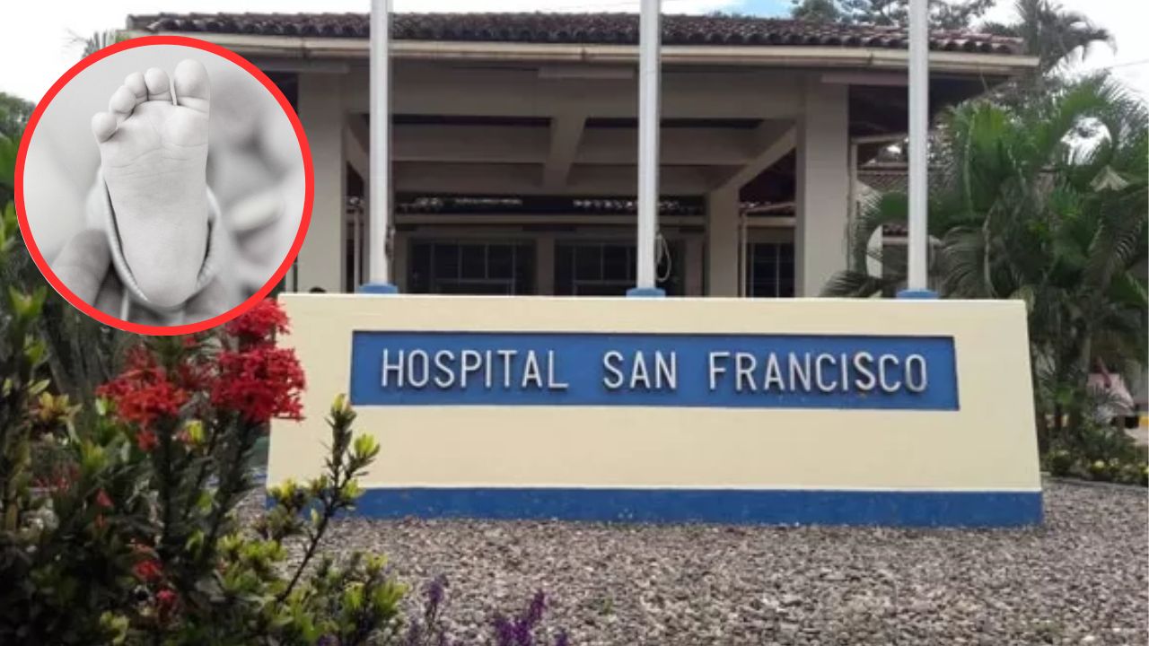 Bebé de 9 meses recibió una bala perdida mientras dormía con su mamá en Olancho