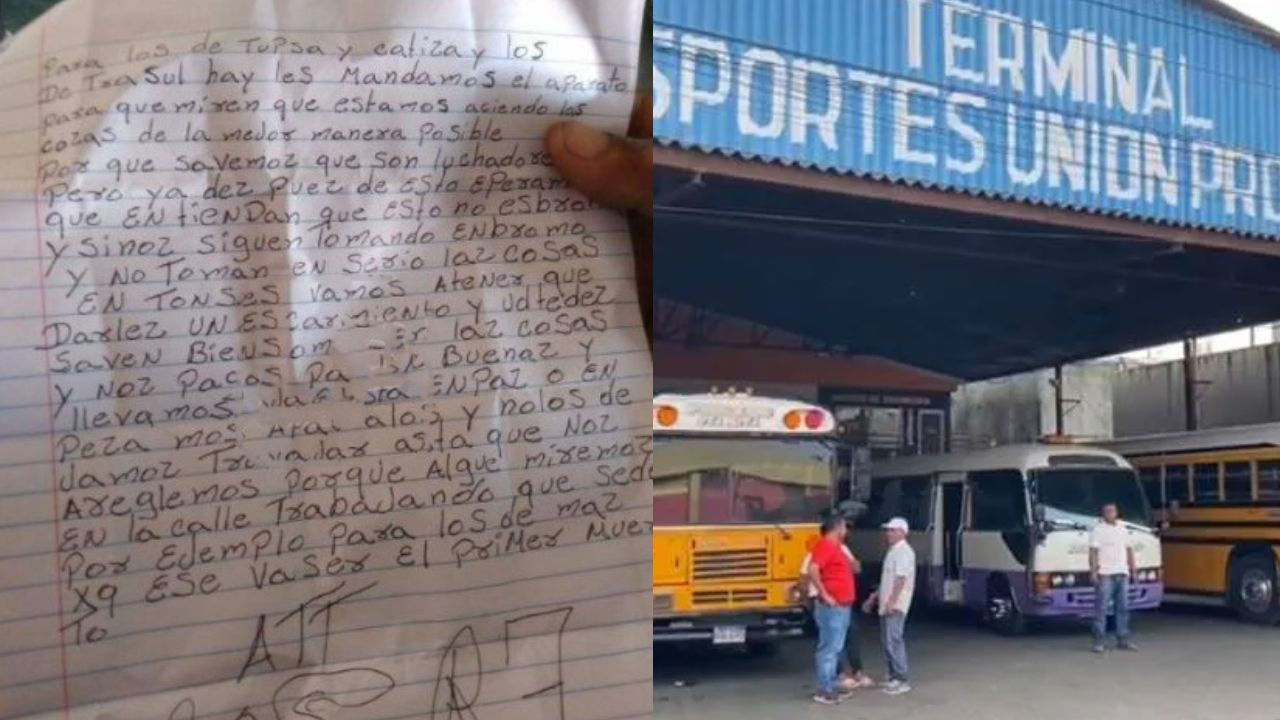 'Vamos a darles un escarmiento': escalofriante amenaza de grupo criminal en carta extorsiva para transportistas