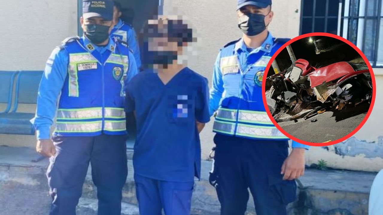 Conductor de vehículo accidentado en Los Laureles pagó L50 mil para defenderse en libertad