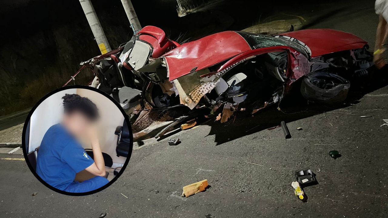 Detención judicial a conductor de vehículo accidentado en Tegucigalpa