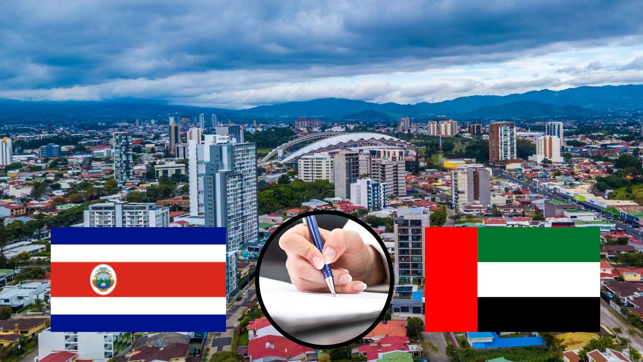 Costa Rica y Emiratos Árabes Unidos negociarán un acuerdo comercial