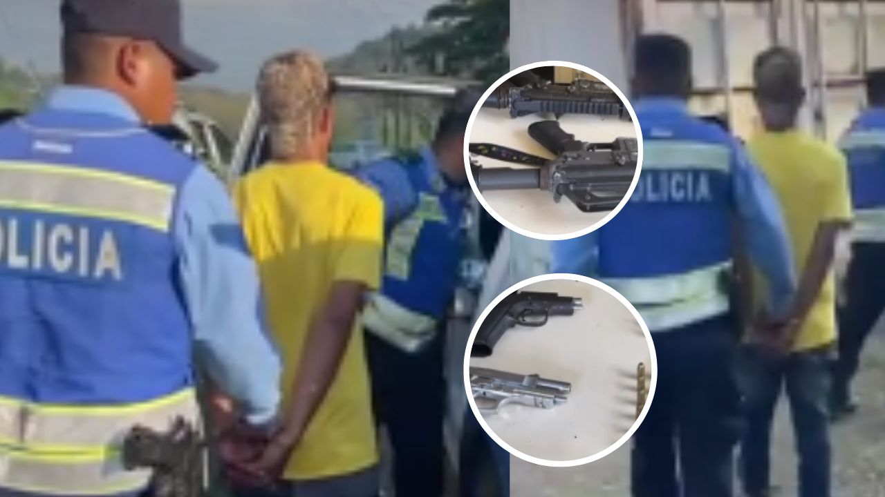 Cae menor de la 18 en la CA-5: llevaba armas de guerra a bordo de una moto
