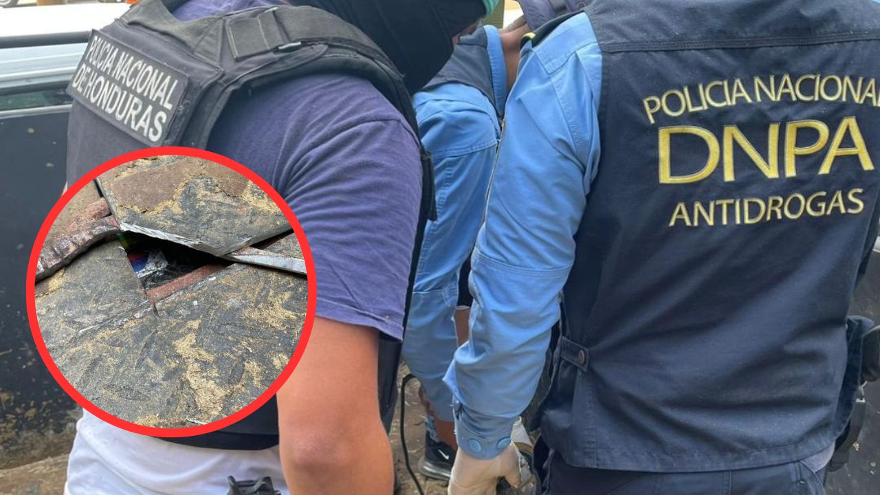 Encuentran supuesta droga en un camión y detienen a cuatro hondureños en la zona norte