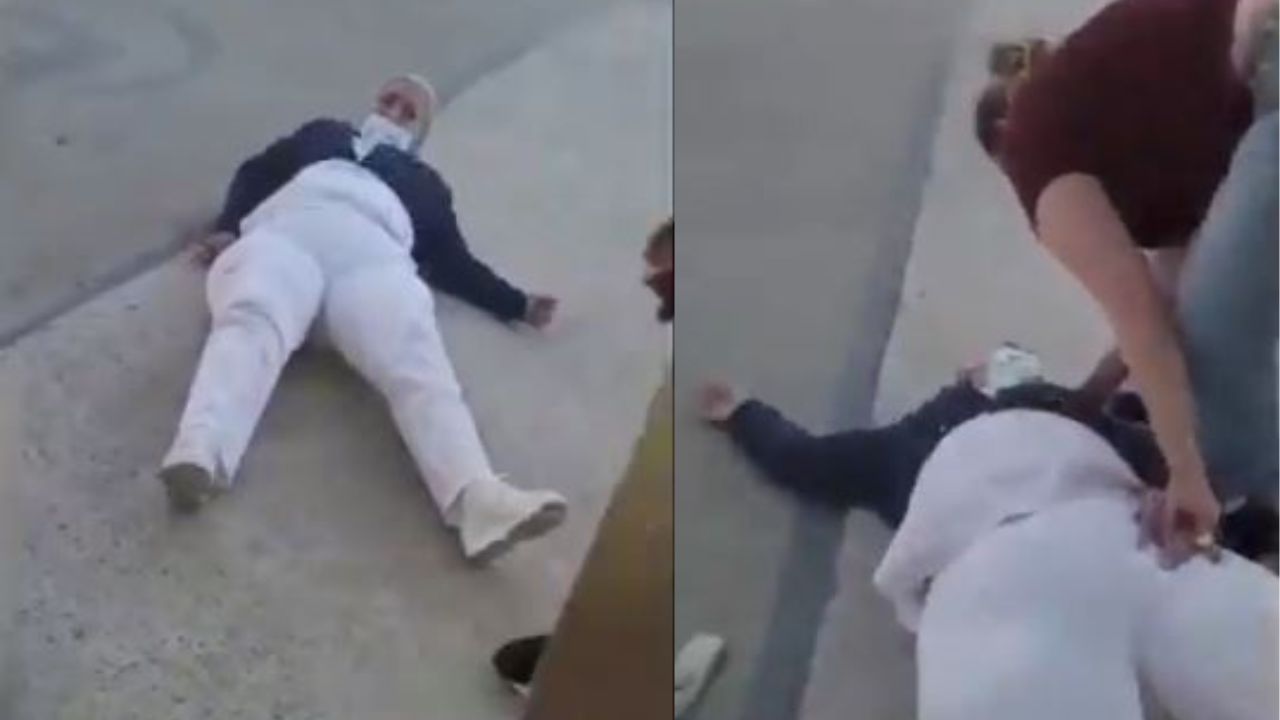 Vídeo: Médico sacó a empujones a enfermera en reclamo por negligencia
