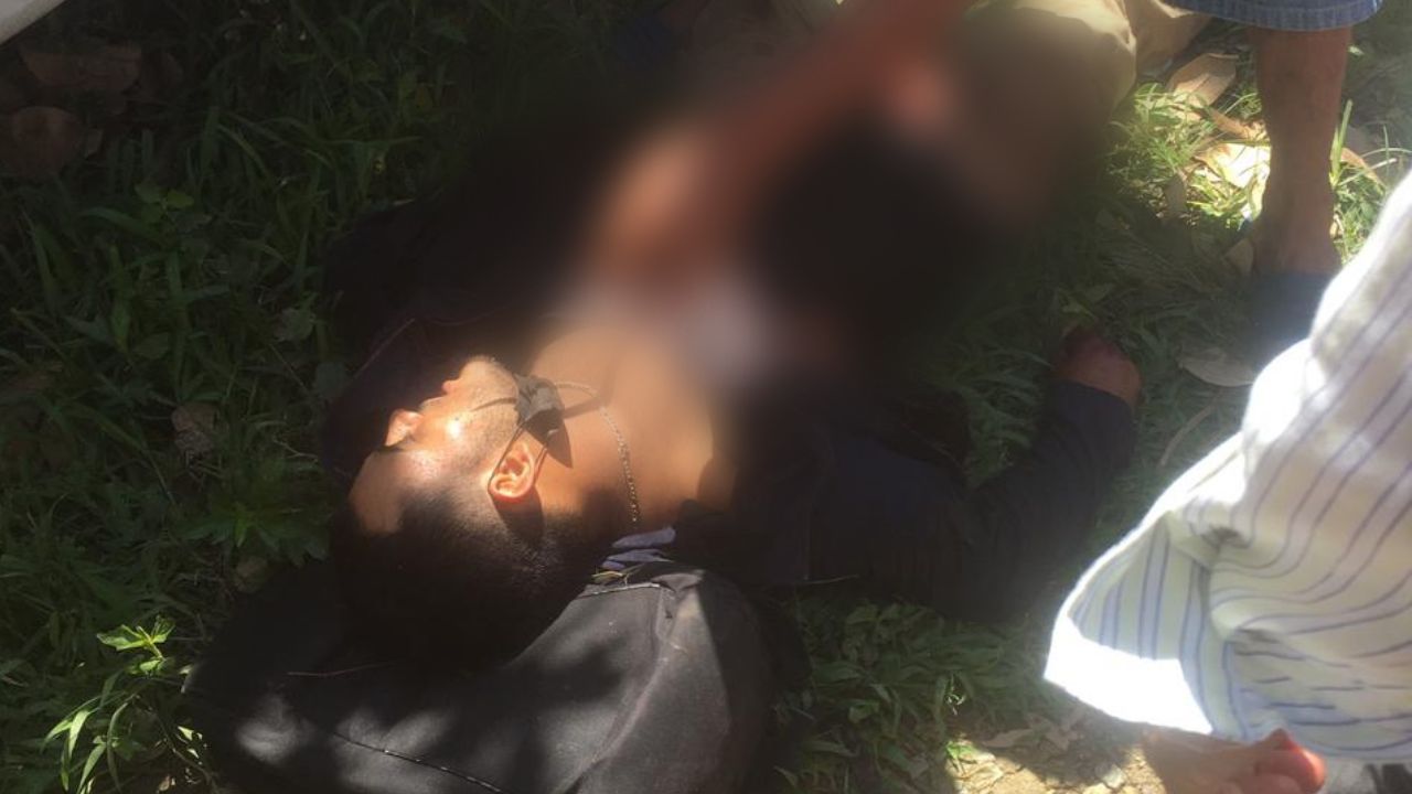 'Ay me muero, agua', impactante vídeo de hondureño en agonía tras ser baleado en Tela