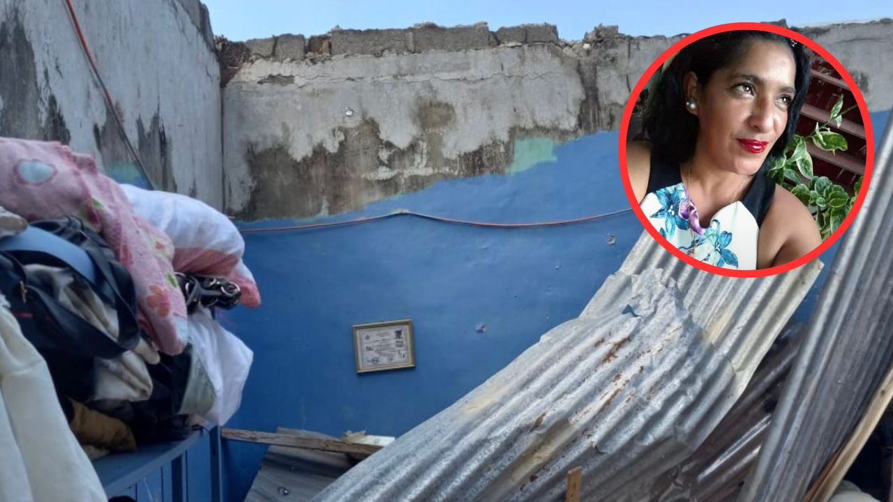 'Ella estaba descansando': hondureña muere al caerle el techo de su casa en La Ceiba