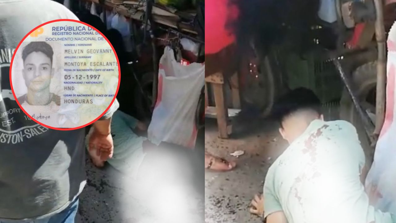 'Pídale perdón a Dios': captan los últimos momentos de joven hondureño antes de morir en Puerto Cortés