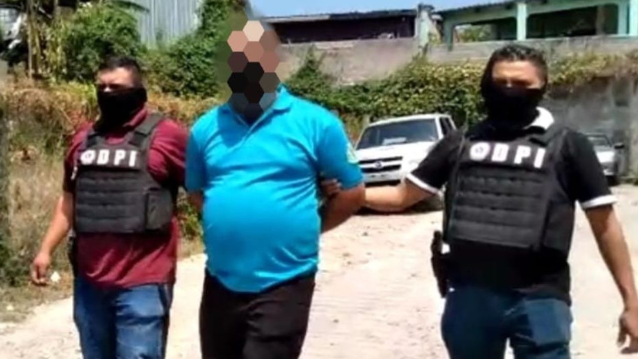 Cae maestro hondureño por  violación a su hija de 15 años