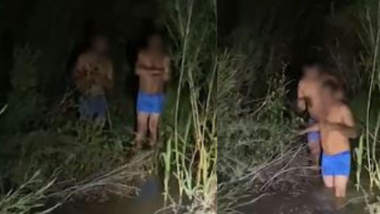 'Desnudos y en la oscuridad de la noche': rescatan a 2 migrantes hondureños en el río Bravo