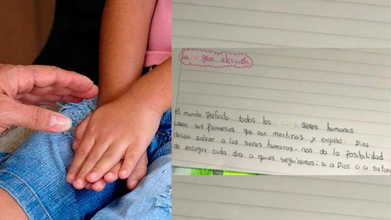 'Mentiras y engaños': El inquietante mensaje que niña escribió tras ser abusada por su padrastro y abuelo