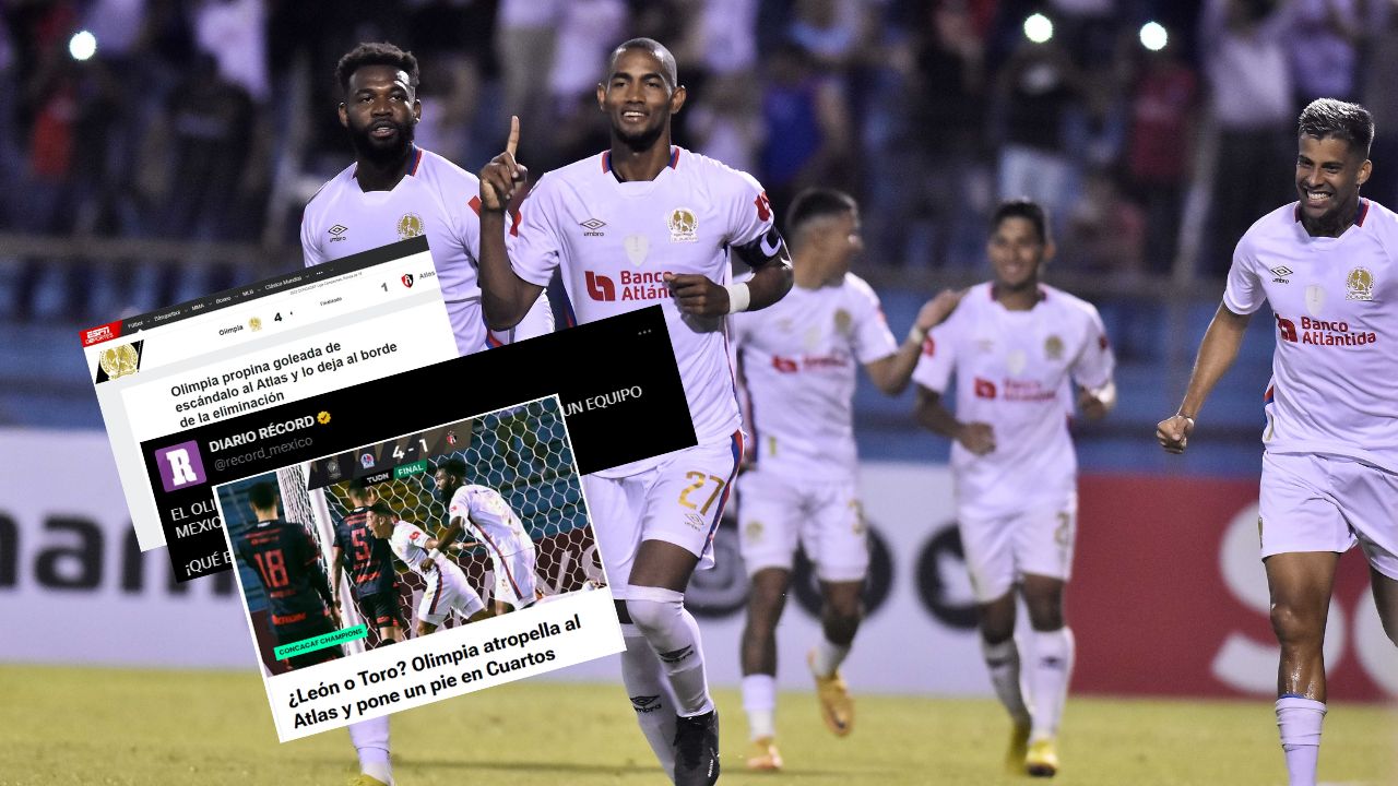 Olimpia es noticia en medios internacionales: así informaron la goleada al Atlas en SPS