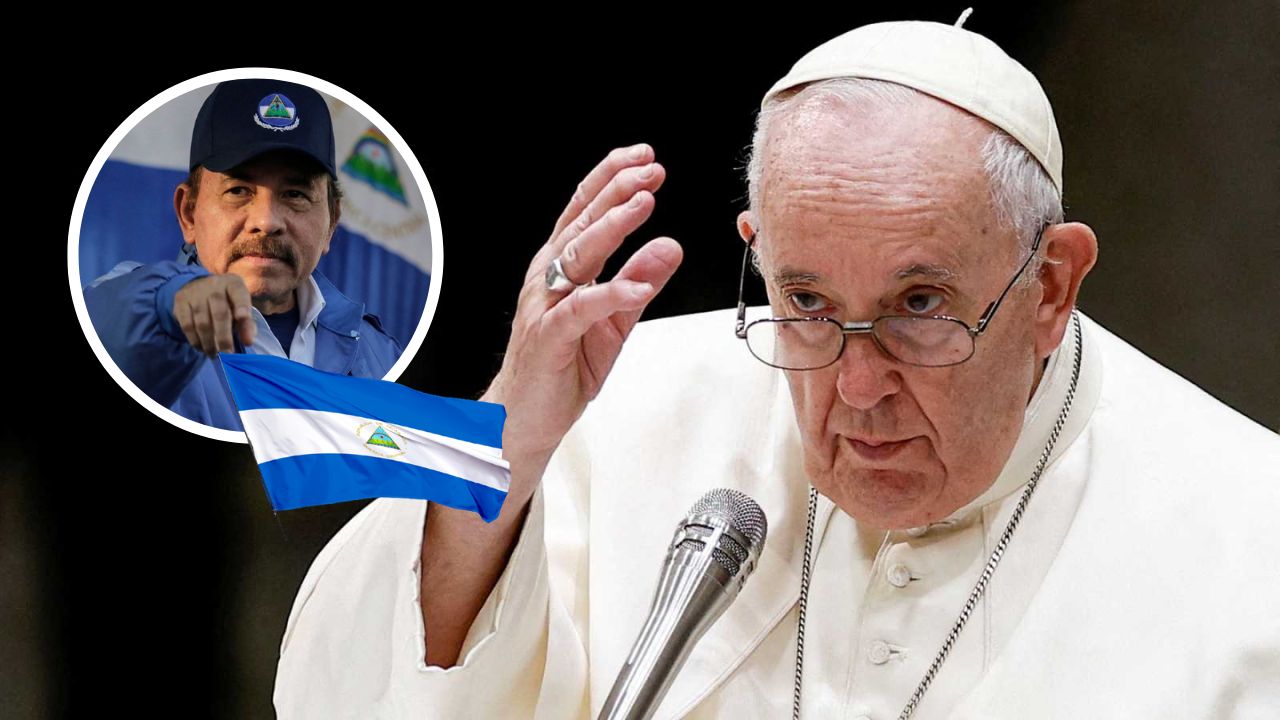 Papa Francisco tilda de 'dictadura grosera' el régimen de Ortega en Nicaragua