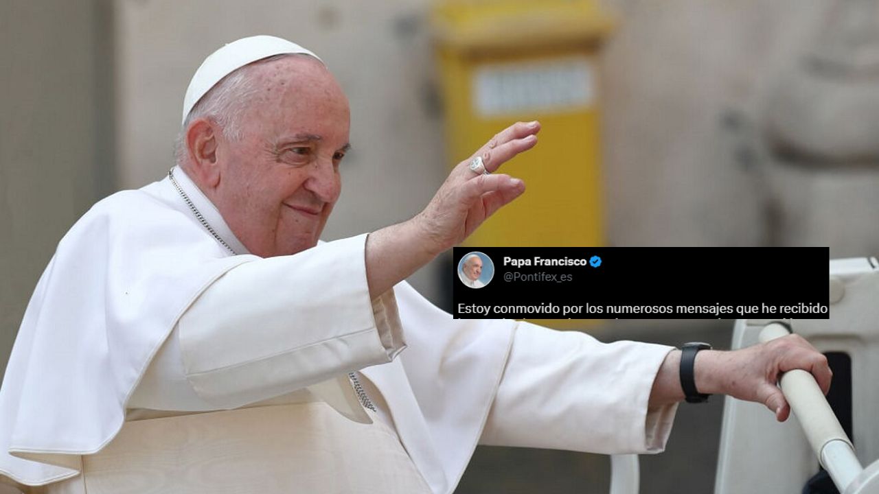 Papa Francisco, 'conmovido' por muestras de solidaridad que ha recibido