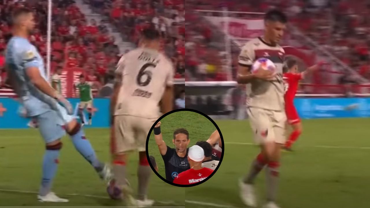 Vídeo: insólito penal sancionado en un partido de Liga de Argentina de primera