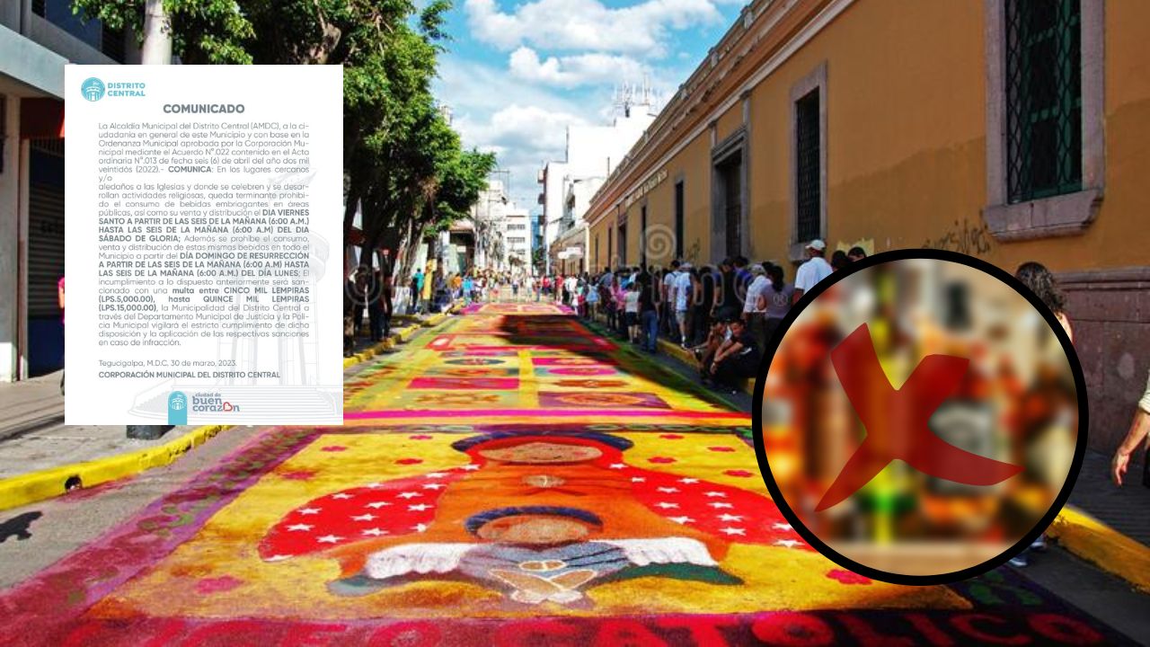 Conozca las sanciones por incumplimiento a la Ley Seca en Semana Santa