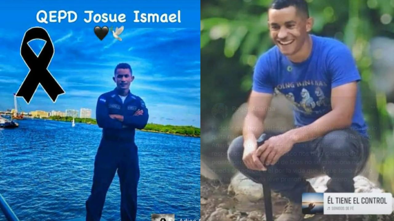 'La voluntad de Dios no se cuestiona': dedican emotivo mensaje al segundo naval muerto por quemaduras