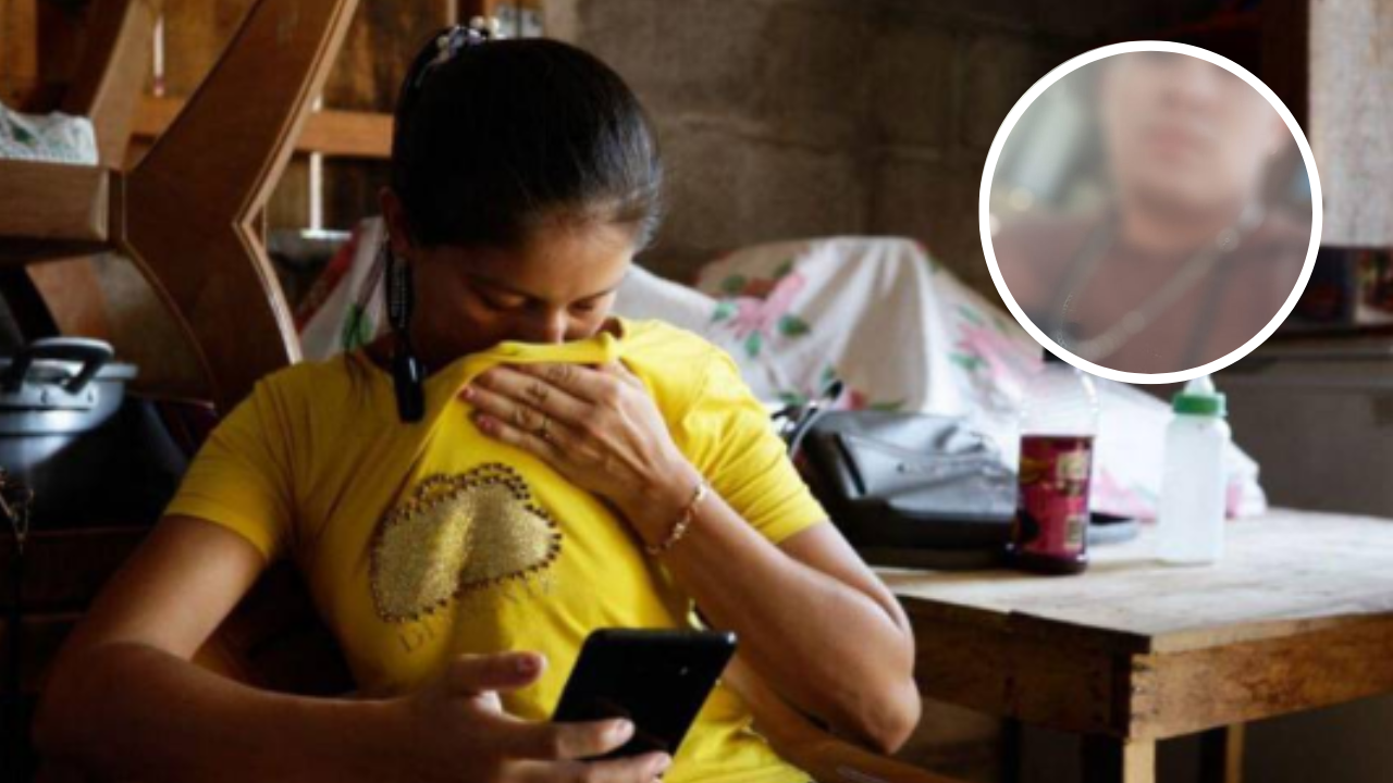 La última foto que envío migrante hondureño a su pareja antes del incendio en México