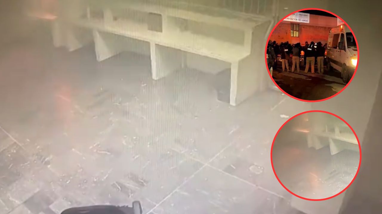 Vídeo: así dejaron encerrados a los migrantes en albergue de Ciudad Juárez durante el incendio