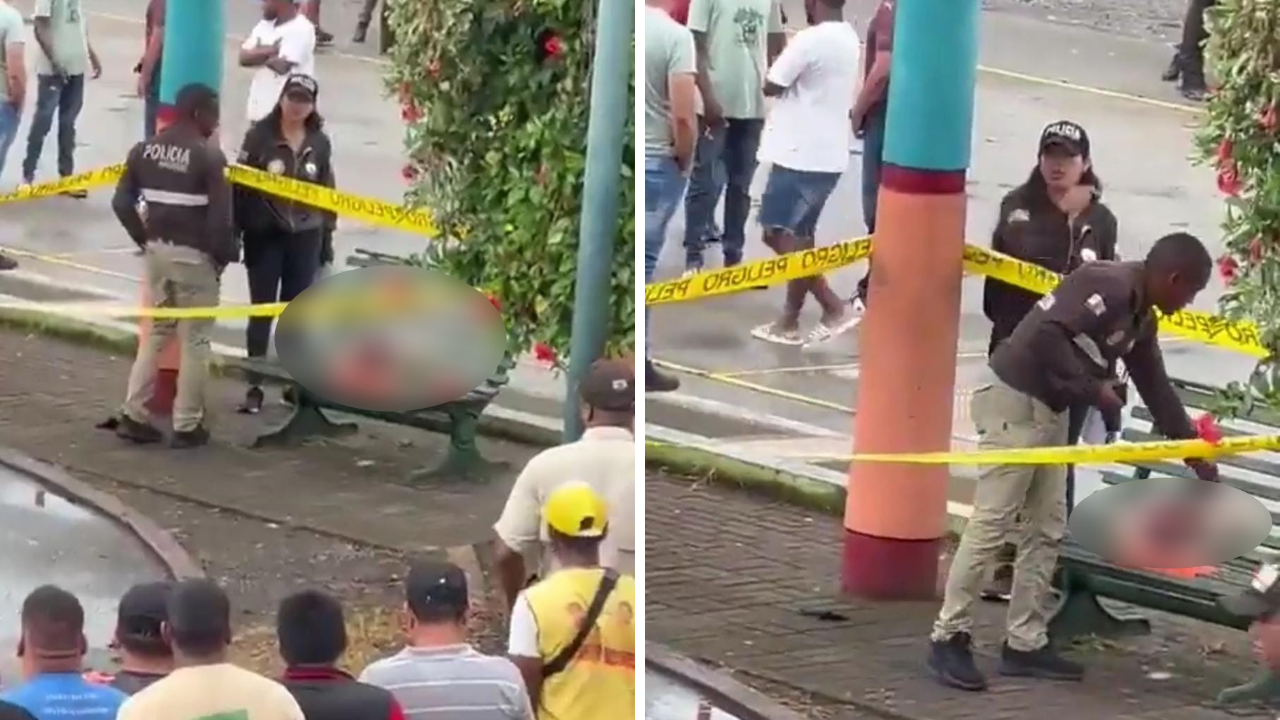 Aterrador: encuentran cabeza humana en la banca de un parque