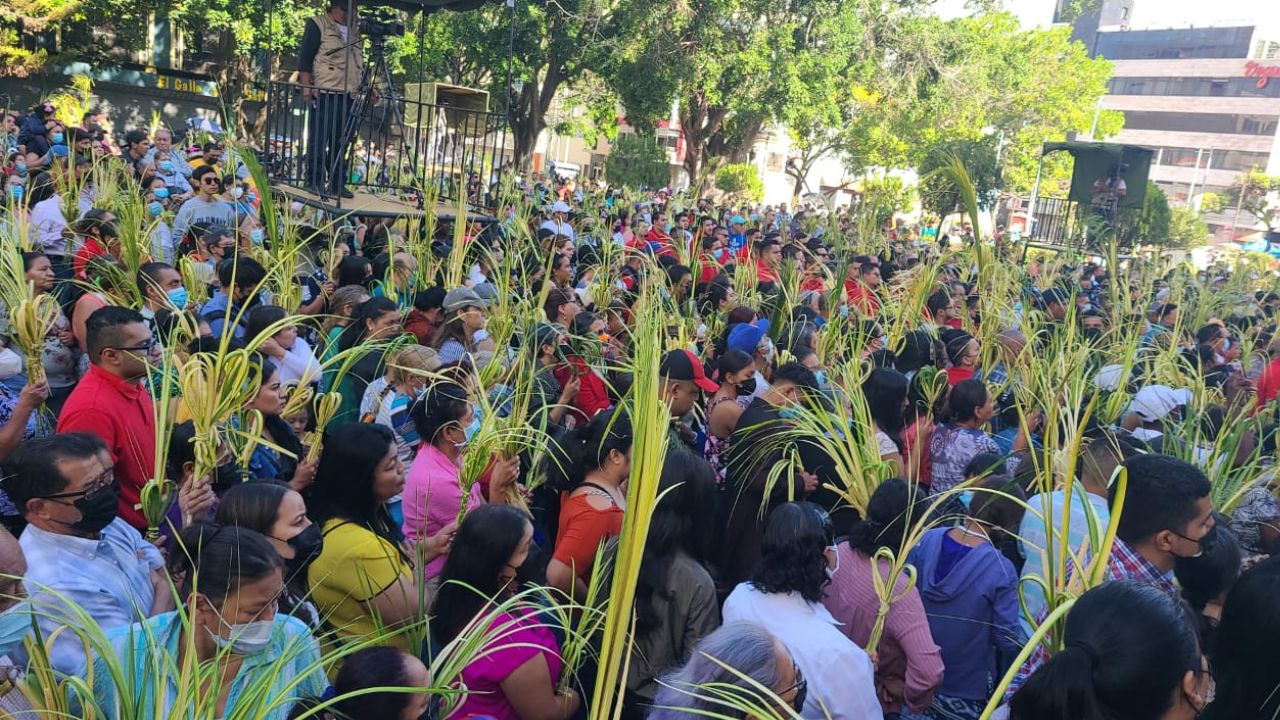 Domingo de Ramos: hondureños celebraron con fe y devoción el inicio de la Semana Santa