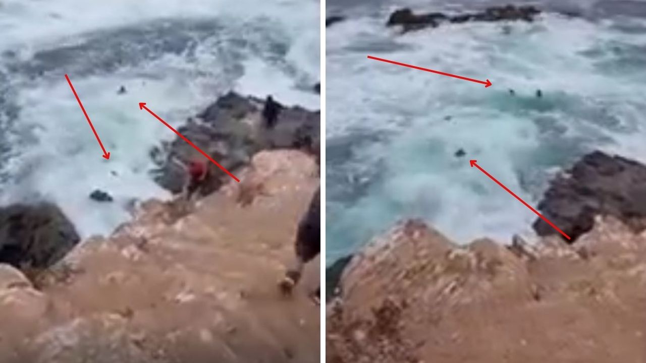 'Valieron verg*': Mar se traga a una familia completa y queda captado en vídeo