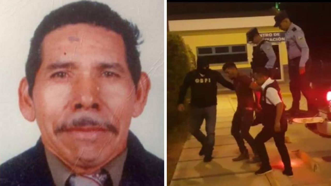 Con su machete aún lleno de sangre, cae hondureño que mató a su papá de 70 años por un terreno