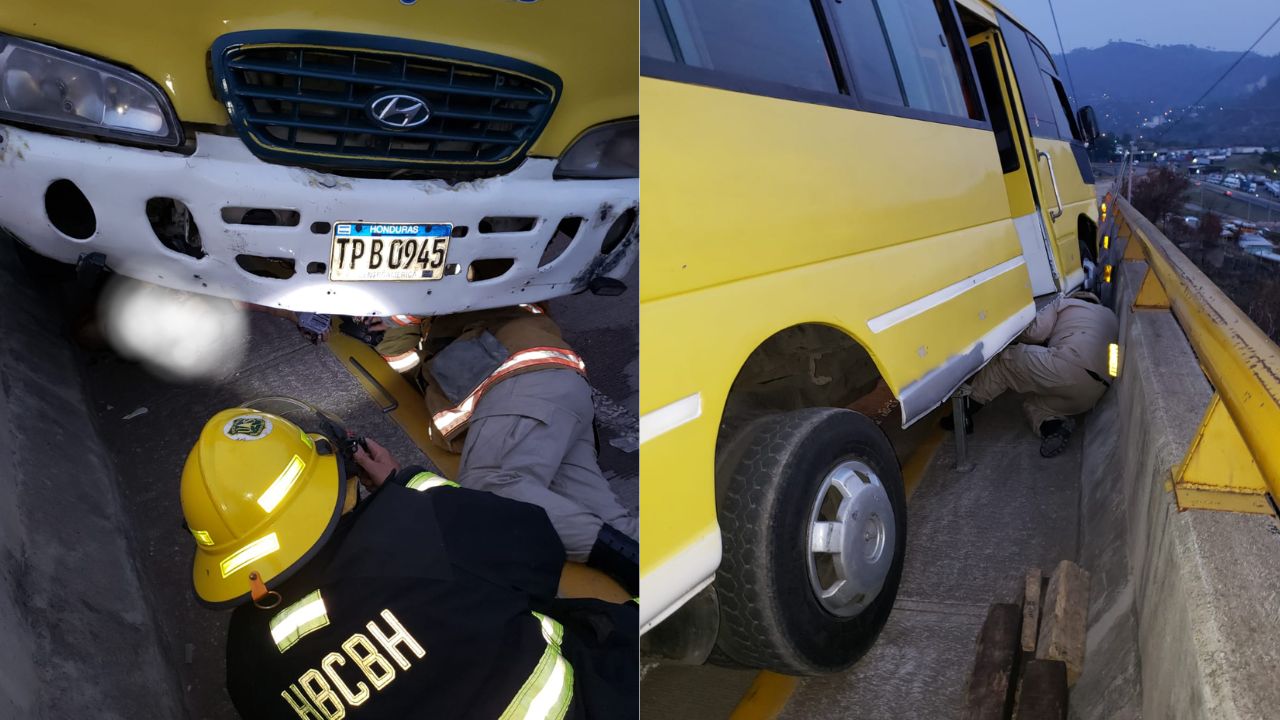 Conductor de autobús muere embestido por un 'rapidito' mientras reparaba la unidad
