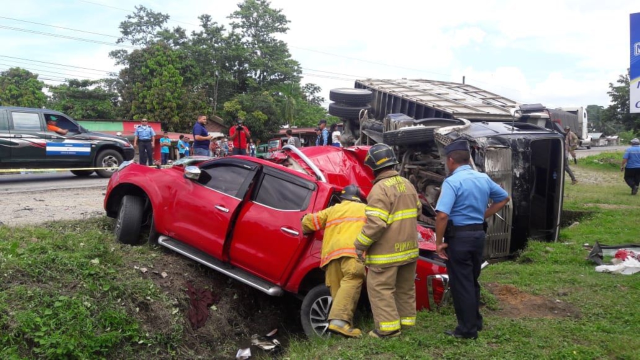 Más de 550 fallecidos en accidentes de tránsito se registran en lo que va de 2023 en Honduras