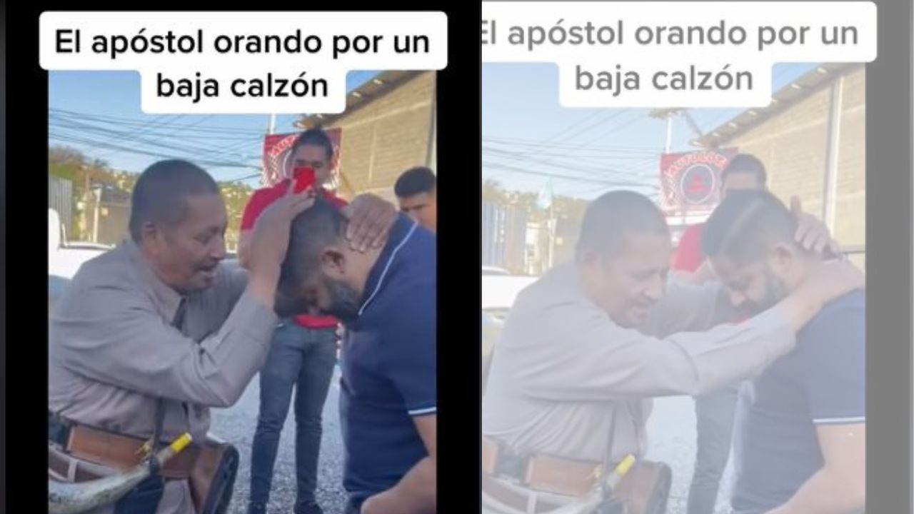 Vídeo: la curiosa oración de apóstol Chago a hondureño por 'mujeriego'