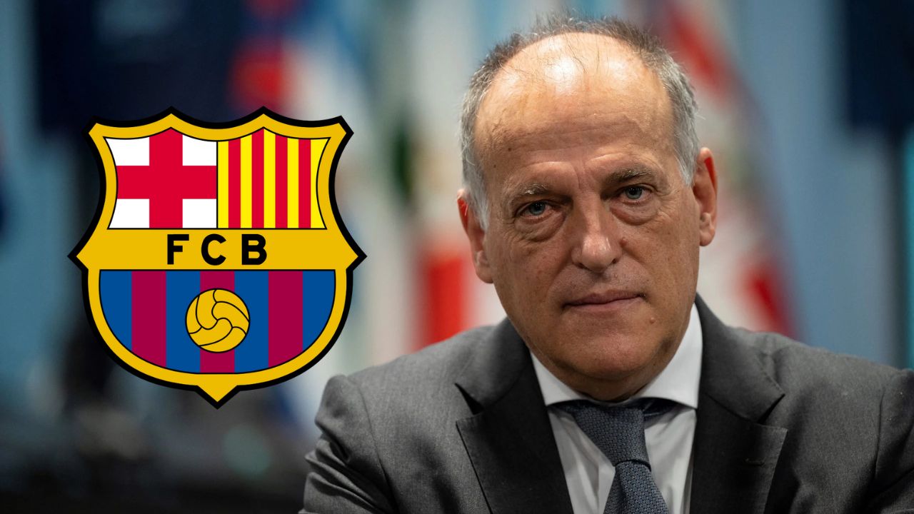 Barcelona pide renuncia de Javier Tebas por aportar prueba falsa contra el club