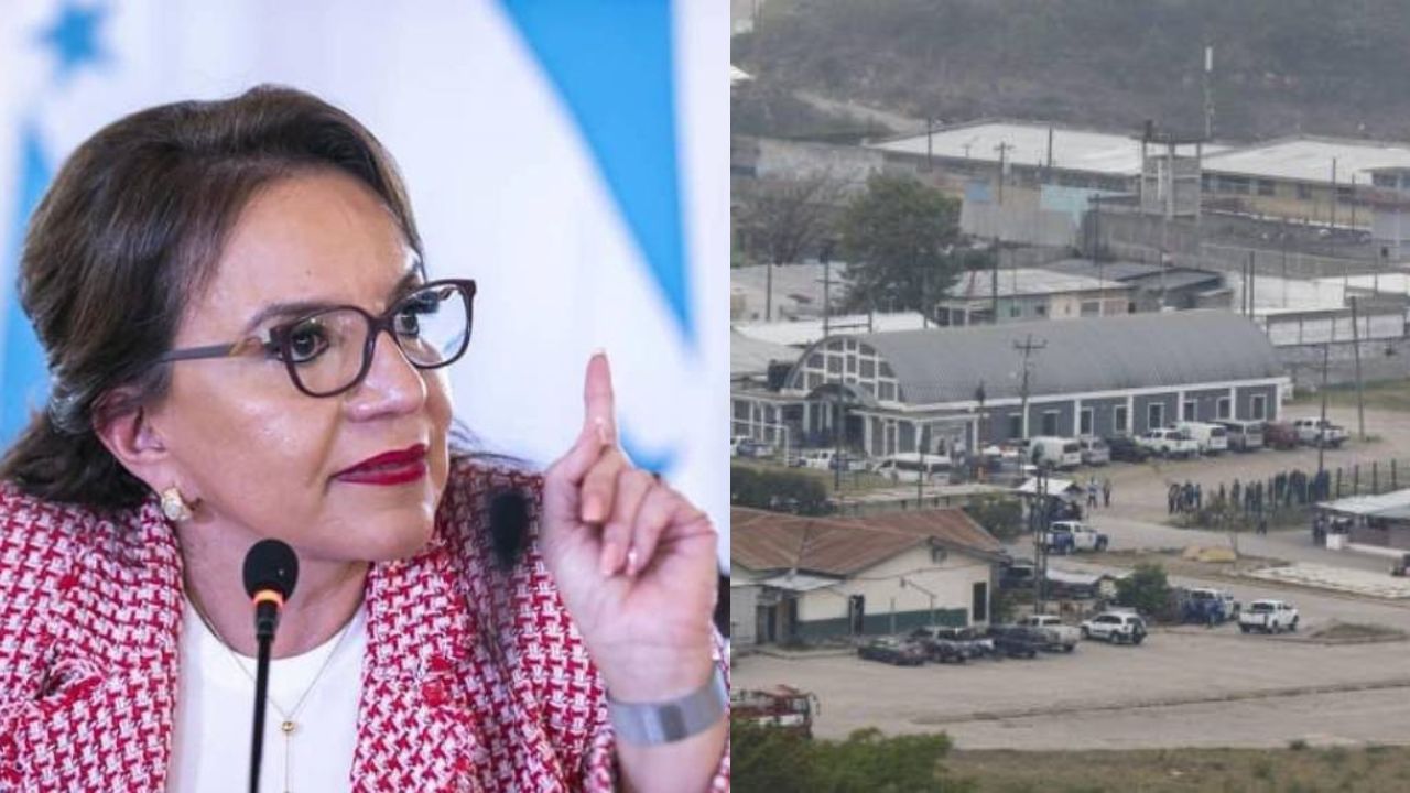 'Voy a poner mano dura', presidenta Castro anuncia intervención en cárceles de Honduras
