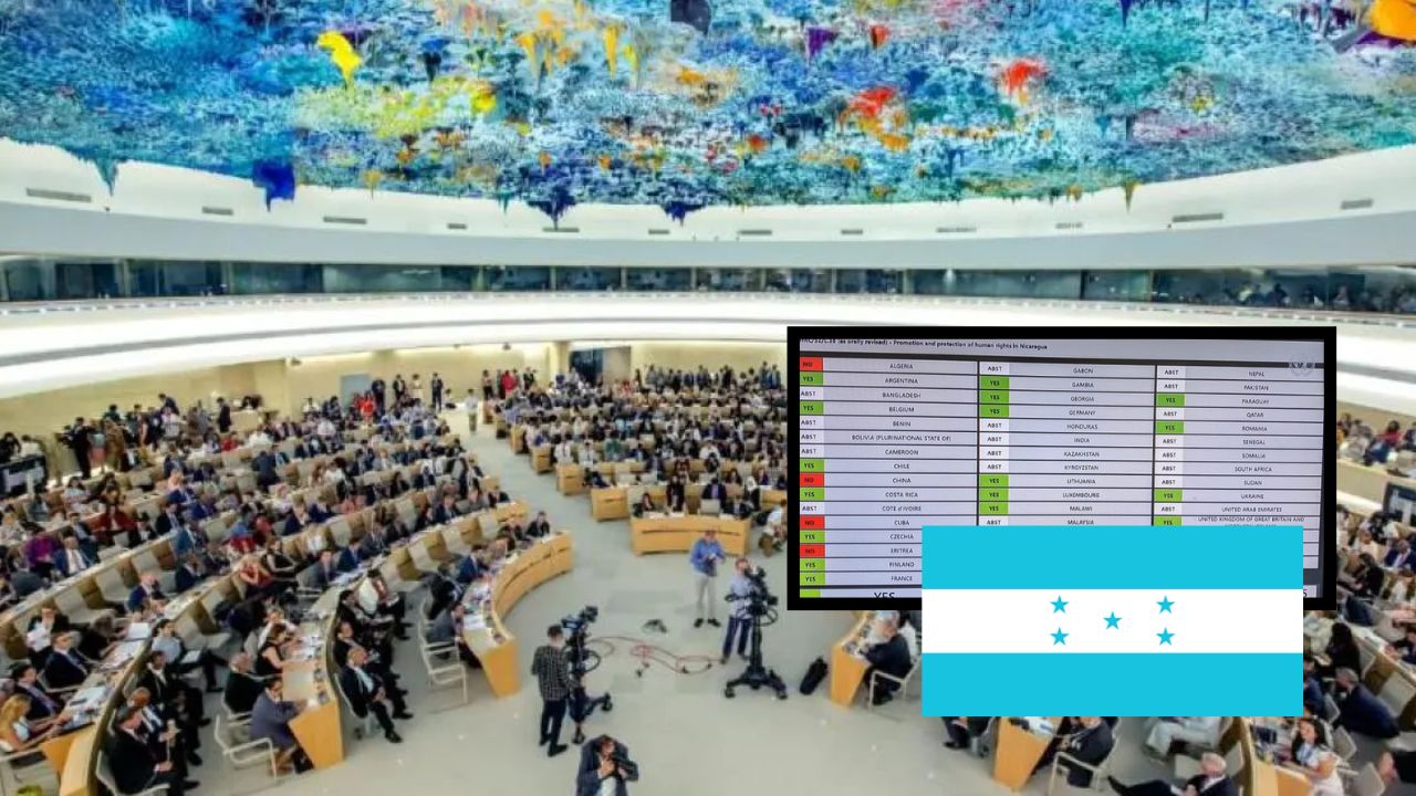 Honduras se abstiene de votar por extensión de Consejo de DD. HH. de la ONU en Nicaragua