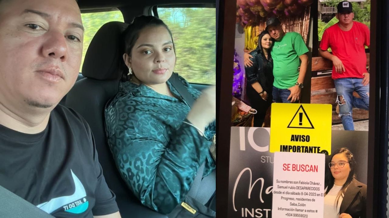 Pareja de hondureños y taxista desaparecen cuando viajaban de Colón a SPS, iban a vender un carro