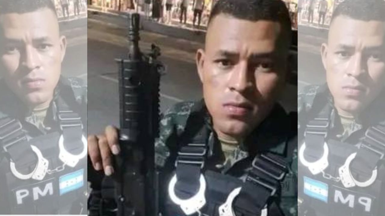 Miembro de la Policía Militar muere en accidente en carrera de cintas en Yoro