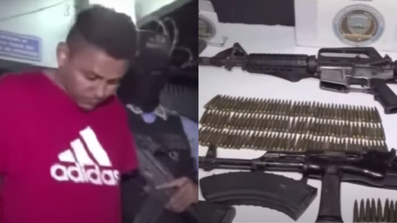 Caen cuatro hondureños en posesión de armas de guerra; pretendían ejecutar nueva masacre