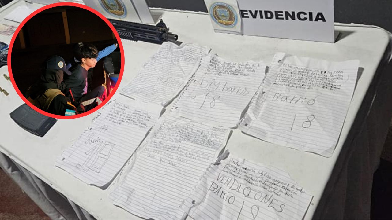 'Bendiciones. Barrio 18': las notas extorsivas de pandilleros a comerciantes en Puerto Cortés