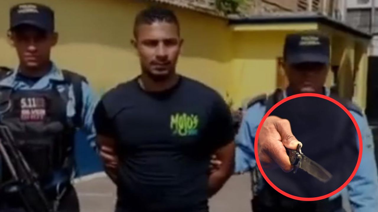 Detienen a hombre que apuñaló a su compañera de trabajo de un restaurante en Tegucigalpa