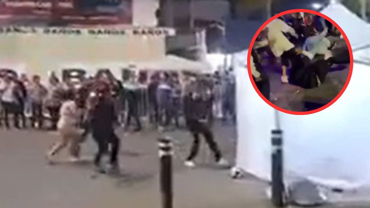 Captan el momento en que un joven de 19 años muere tras recibir una puñalada en feria patronal en México