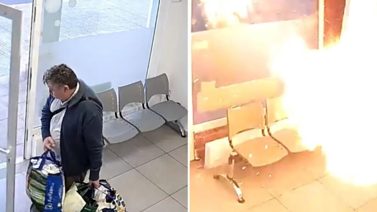 Vídeo: hombre se salva de morir en explosión dentro de lavandería