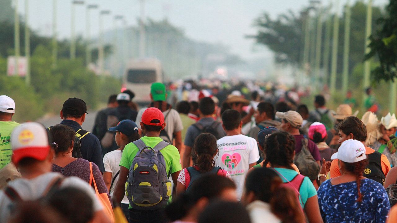 Migrantes en el sur de México denuncian acoso de la Policía