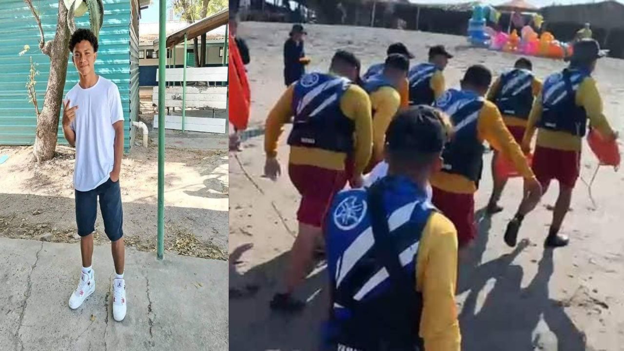 Futbolista fue a disfrutar de las playas de Choluteca y terminó ahogado