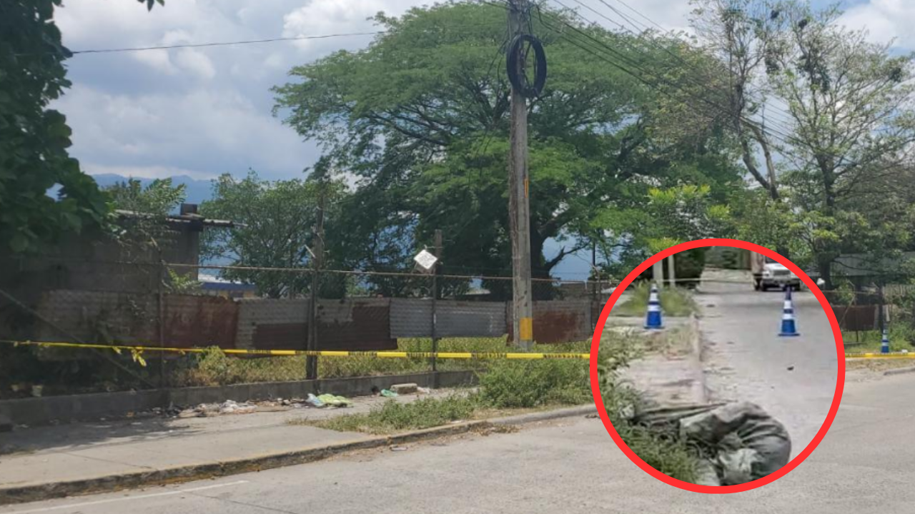 En una bolsa dejan el cuerpo de un hondureño en segunda calle de San Pedro Sula