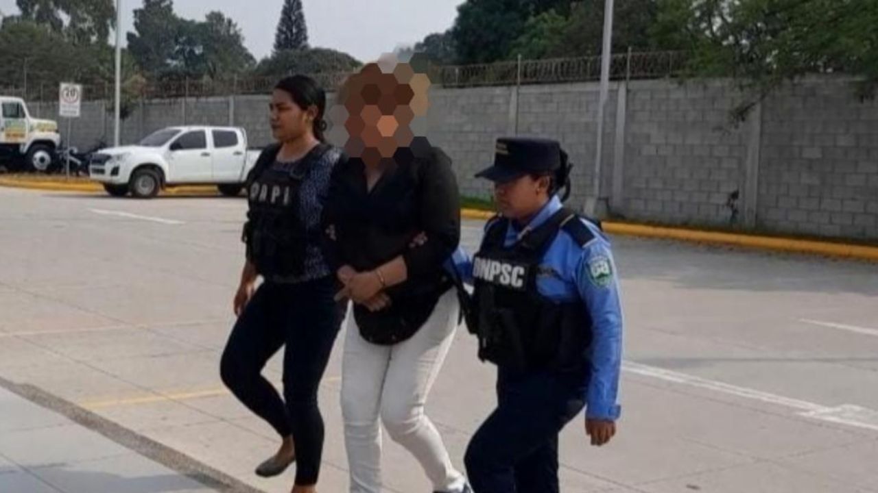 Hondureña fue capturada luego de nueve años de andar prófuga por el delito de asesinato en contra de un hombre
