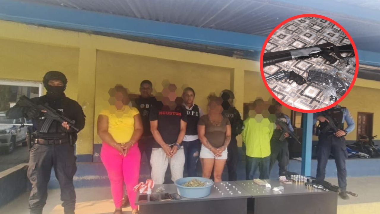 Detienen a pastor evangélico con armas de guerra y a tres personas más con presunta droga