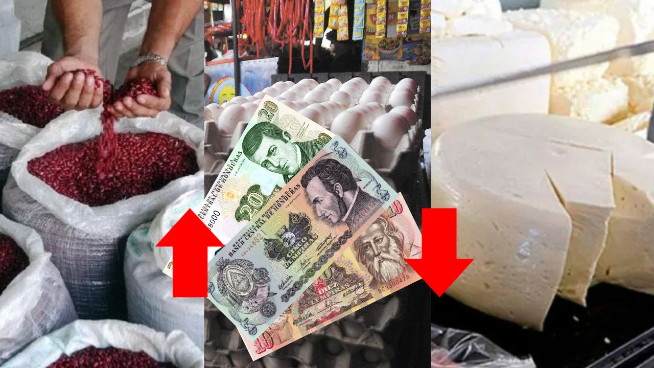 Aumenta precio de frijoles en SPS; huevos y lácteos bajan en Tegucigalpa