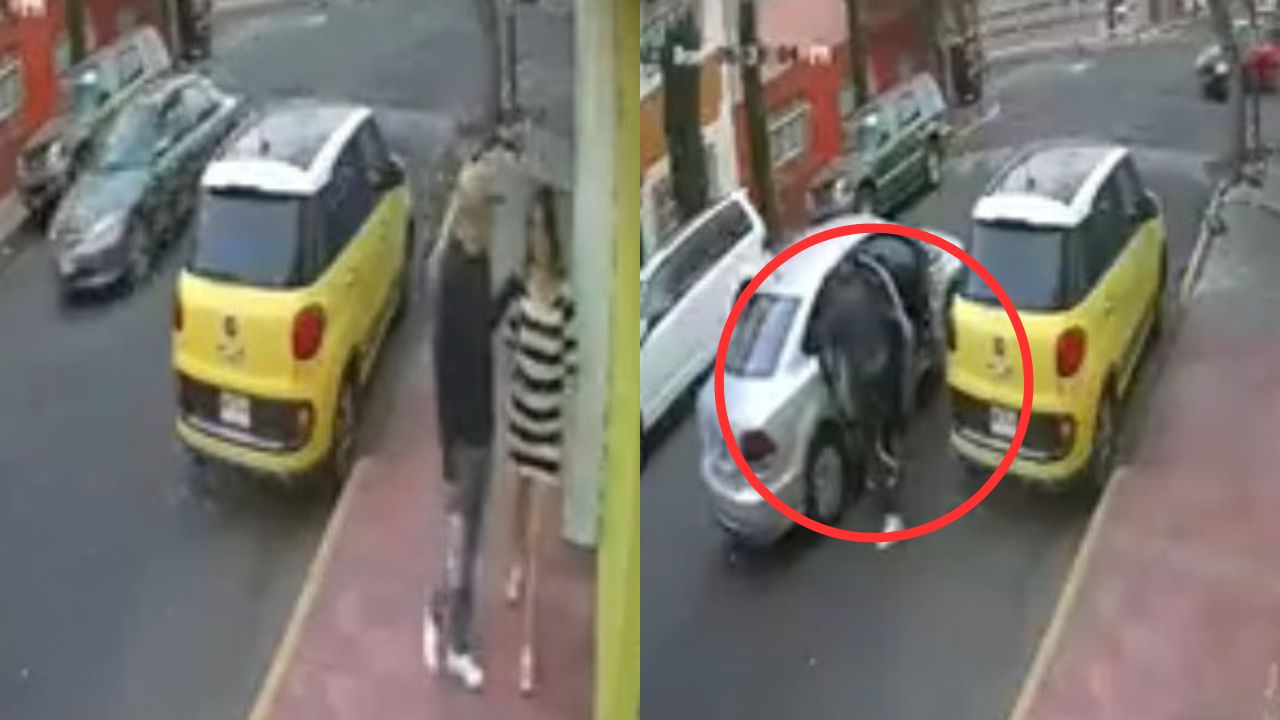 Vídeo: hermanos suben a la fuerza a una joven a su carro en México